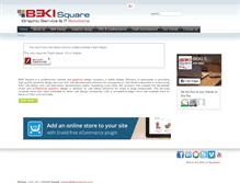 Tablet Screenshot of bekigraphics.com